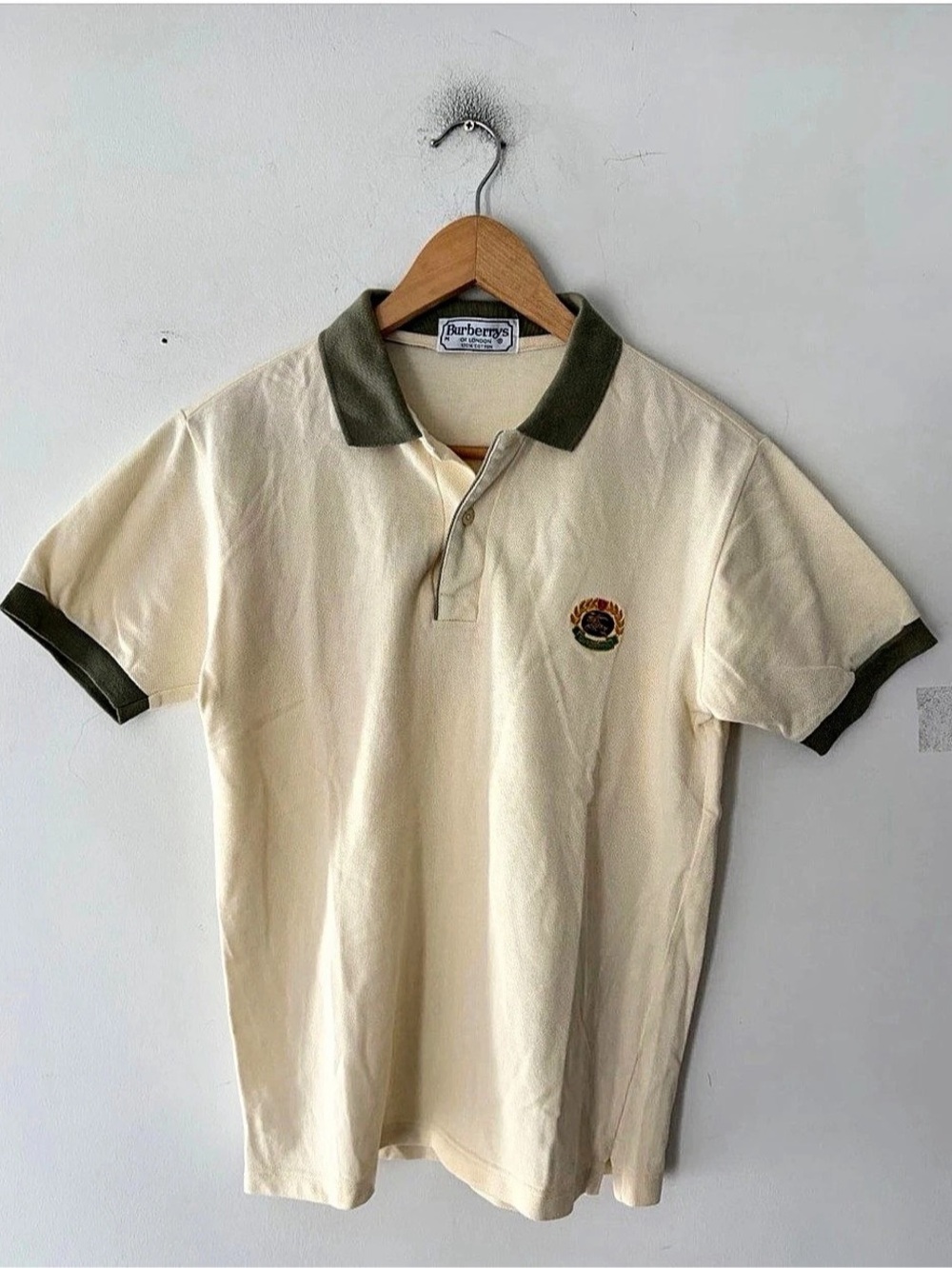 Vintage Burberrys of London Polo Shirt Size S
